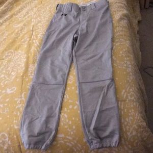Boys size medium baseball pants/grey